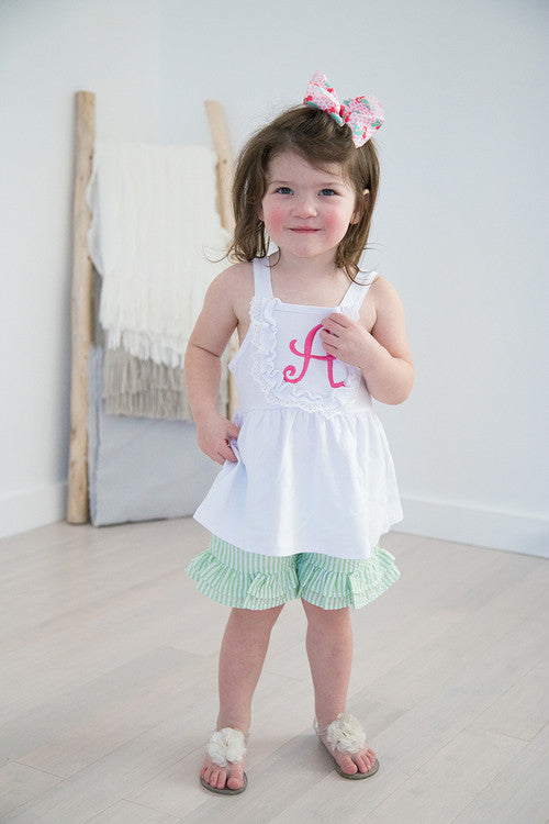 SALE Girls Bib Tank Top (Discontinued)