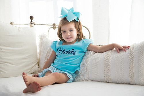 Girl's Puff Sleeve Shirt