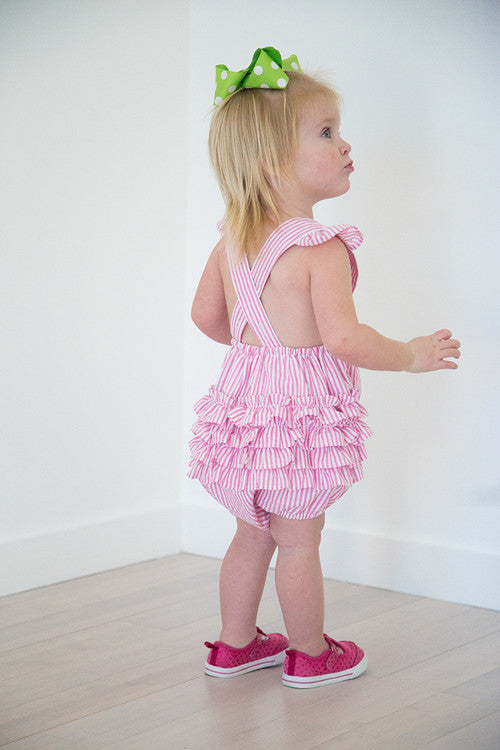 Girls Ruffle Sunsuit