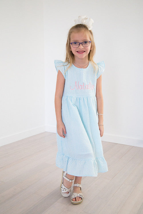 Seersucker Dress