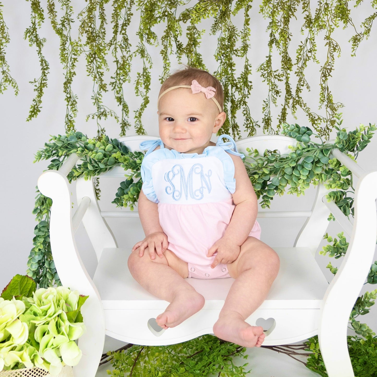 Girls Knit Tie Sunsuit