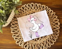 Silly Goose on the Loose Girls T-Shirt