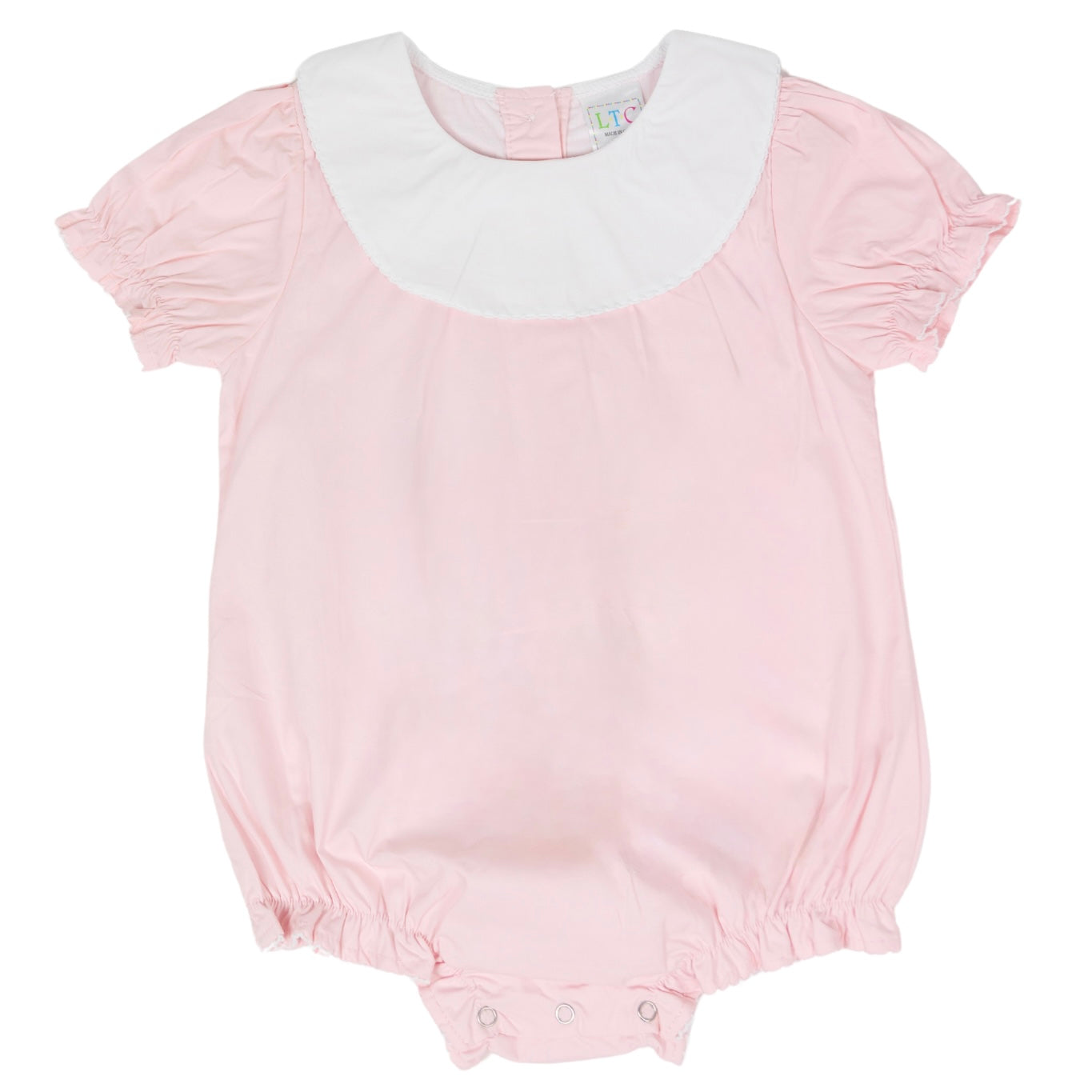 Girls Short Sleeve Bishop Bubble