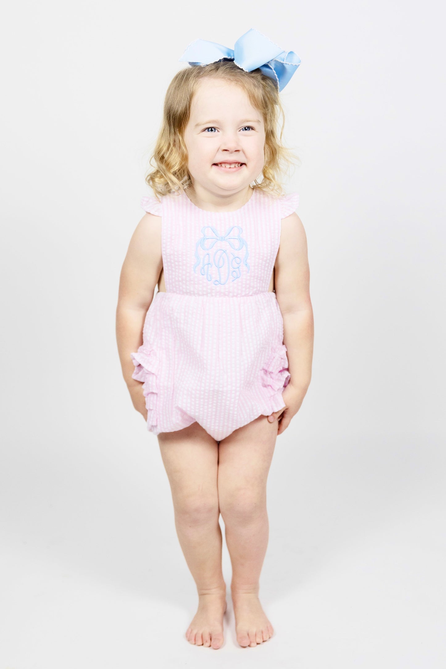 Girls Ruffle Sunsuit