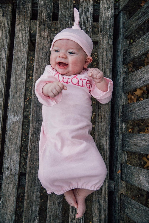 Girls Infant Gown with Ruffle