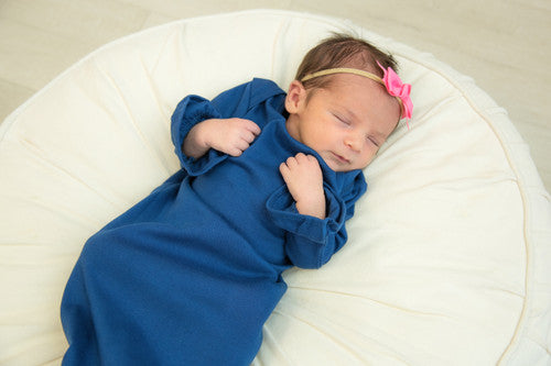 Girls Infant Gown with Ruffle