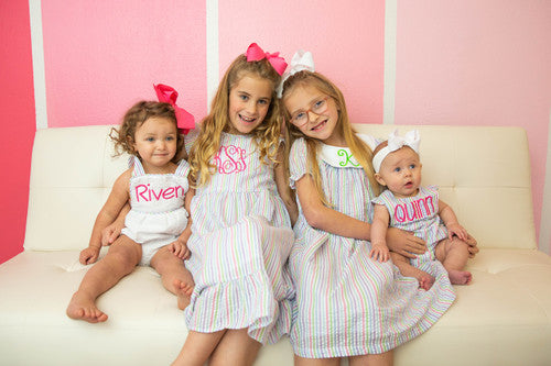 Girls Ruffle Sunsuit