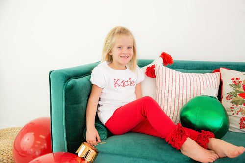 Girl's Puff Sleeve Shirt