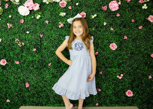 Seersucker Dress