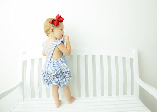 Girls Ruffle Sunsuit