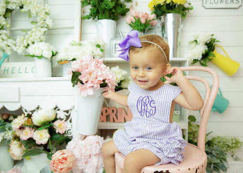 Girls Ruffle Sunsuit