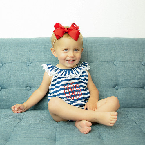 Girls Ruffle Neck Bubble