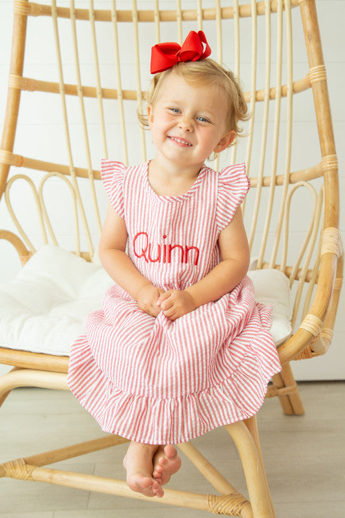 Seersucker Dress