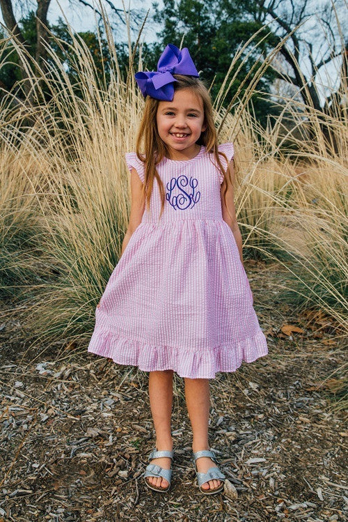 Seersucker Dress