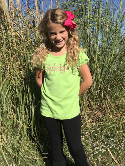 Girl's Puff Sleeve Shirt