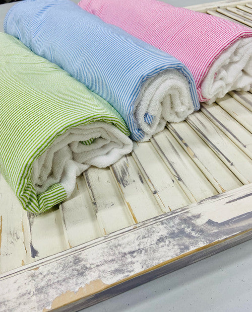 Seersucker Beach / Bath Towel (Miller Collection)