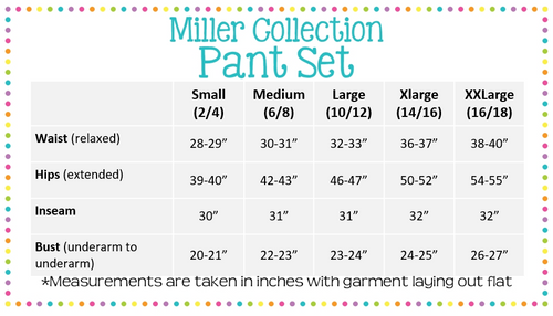 Lounge Pant Set - Miller Collection (Christmas)