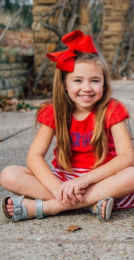 Girl's Puff Sleeve Shirt