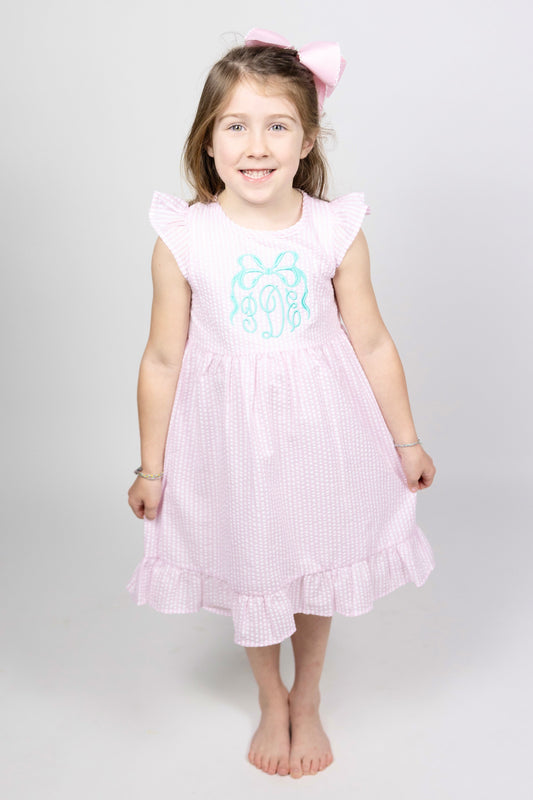 Seersucker Dress