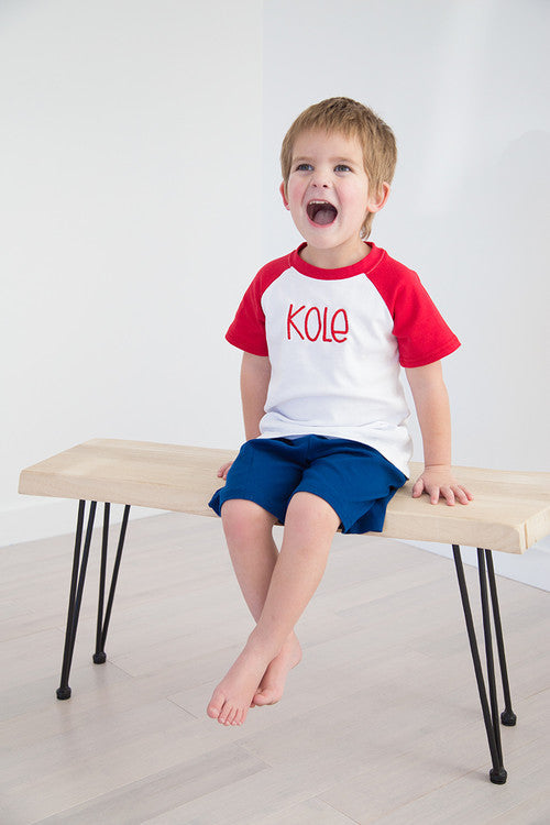 Short Sleeve Raglan Shirt