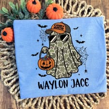 Boys Halloween Duck Camo Ghost