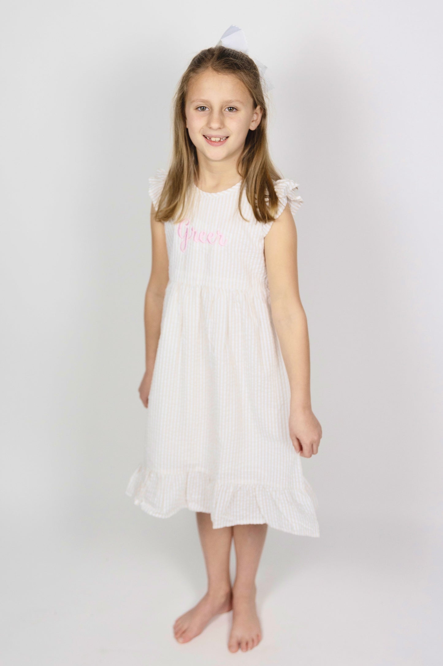 Seersucker Dress