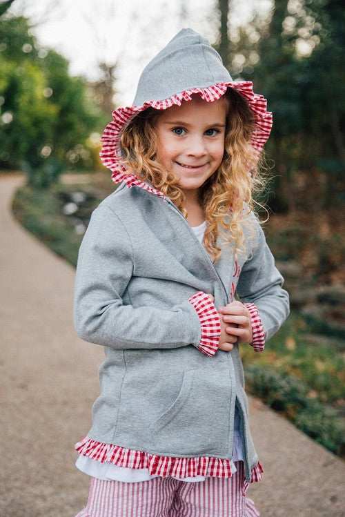 Girls Ruffle Jacket