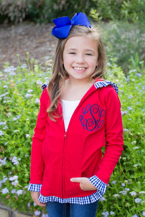 Girls Ruffle Jacket