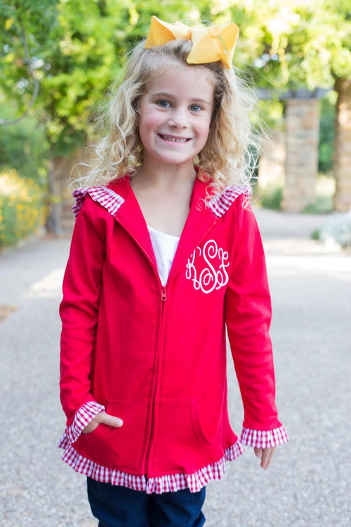 Girls Ruffle Jacket