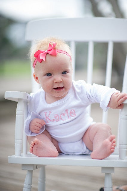 Long Sleeve Ruffle Bodysuit