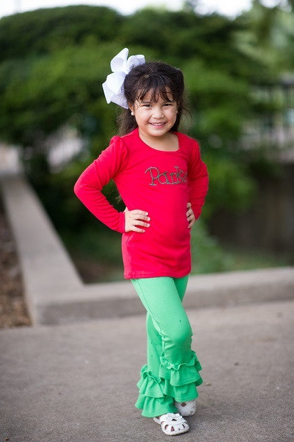 Girls Ruffle Pants