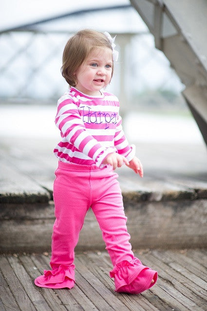 Girls Ruffle Pants