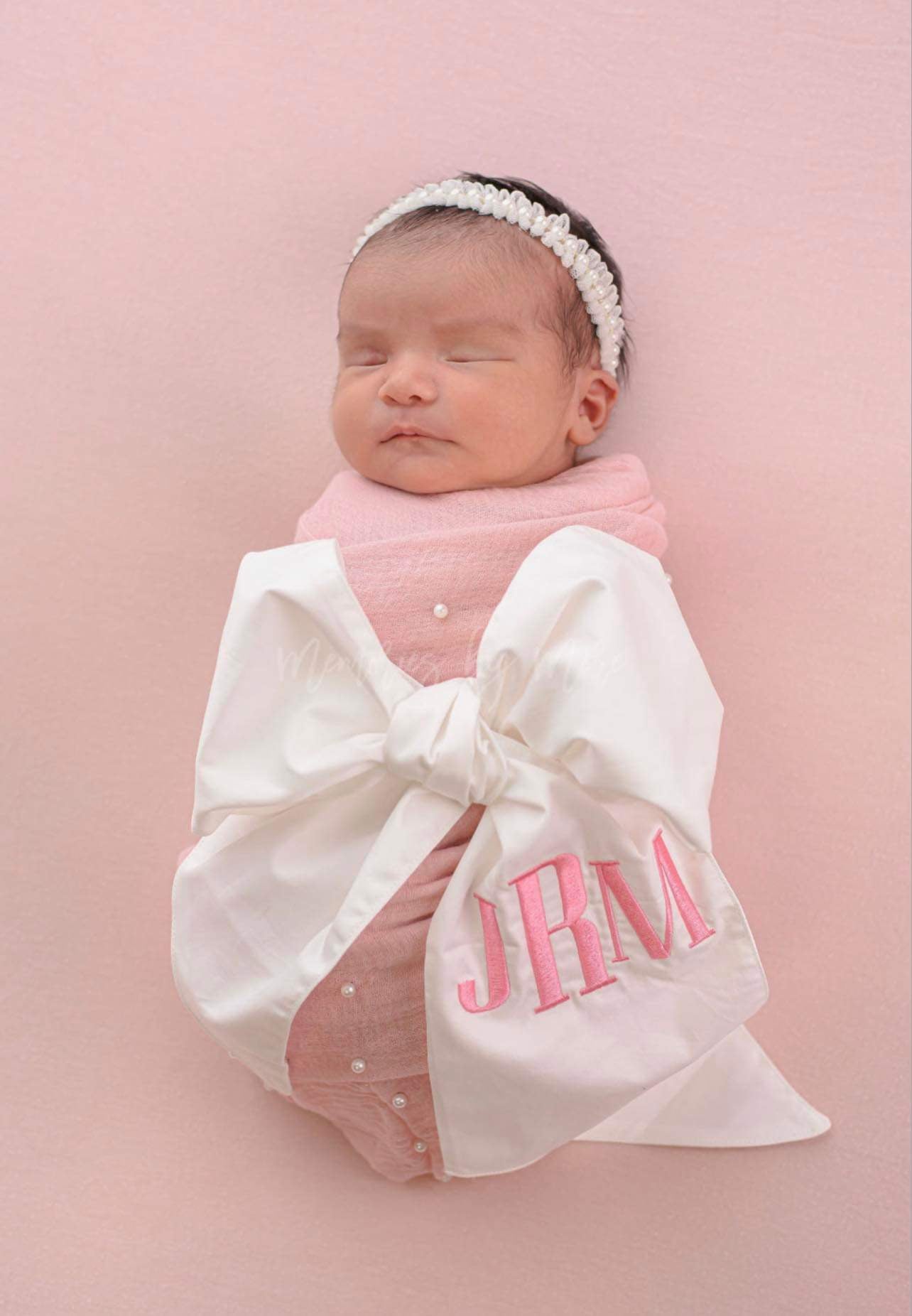 Newborn Bow Sash - Colors not restocking