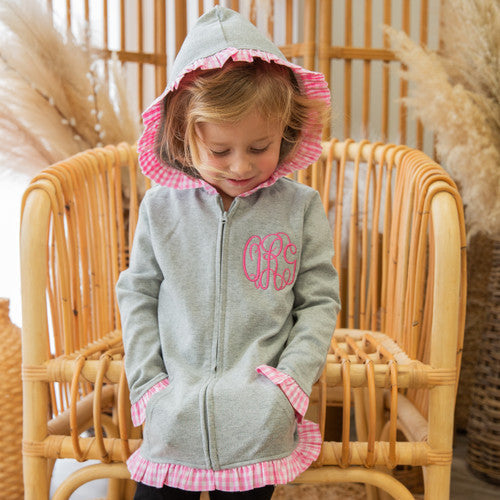 Girls Ruffle Jacket