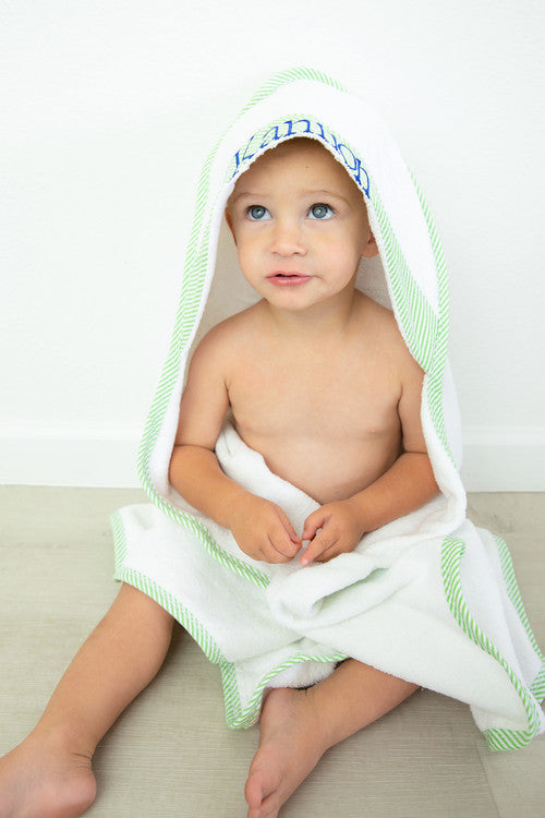 Seersucker Hooded Towel (Miller Collection)
