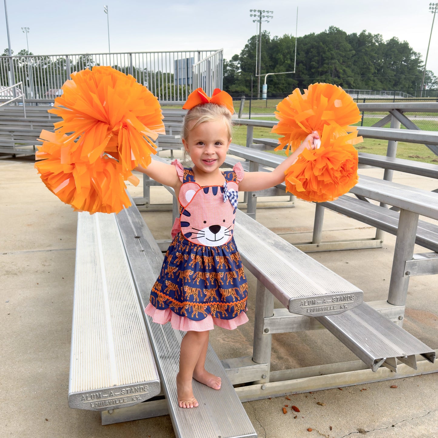 Navy Tiger Dress