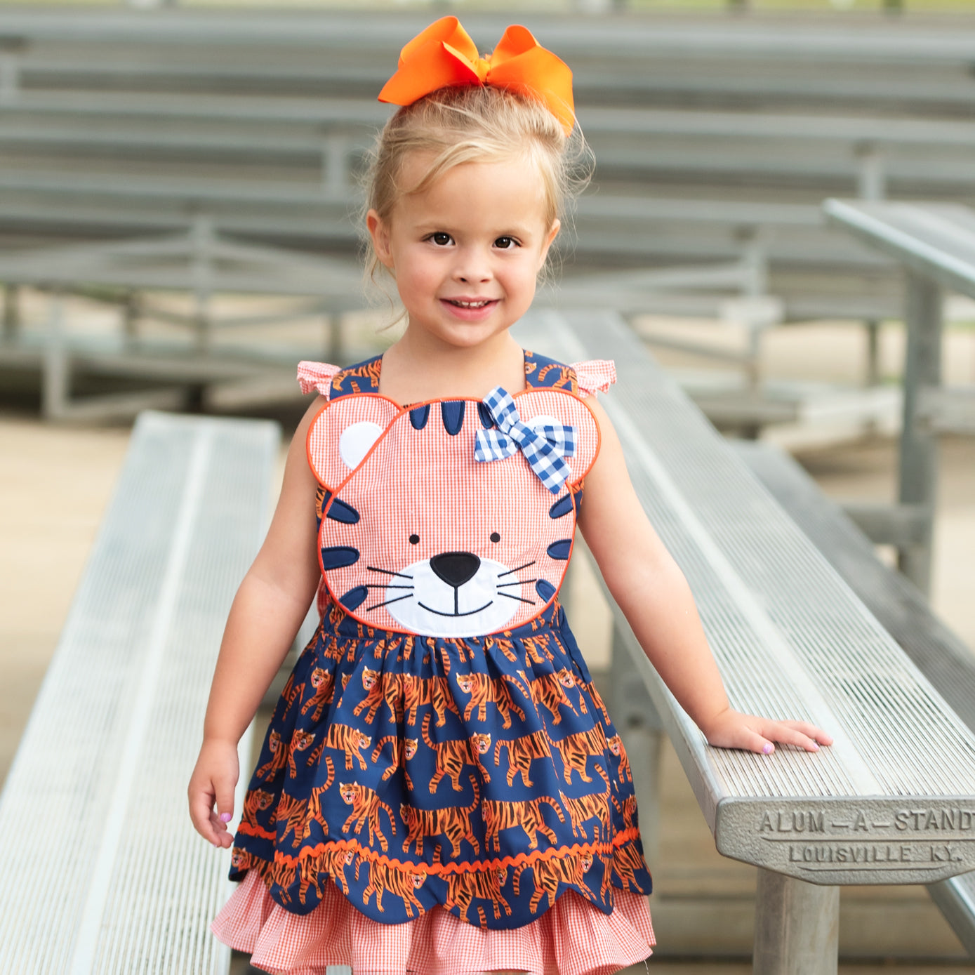 Navy Tiger Dress