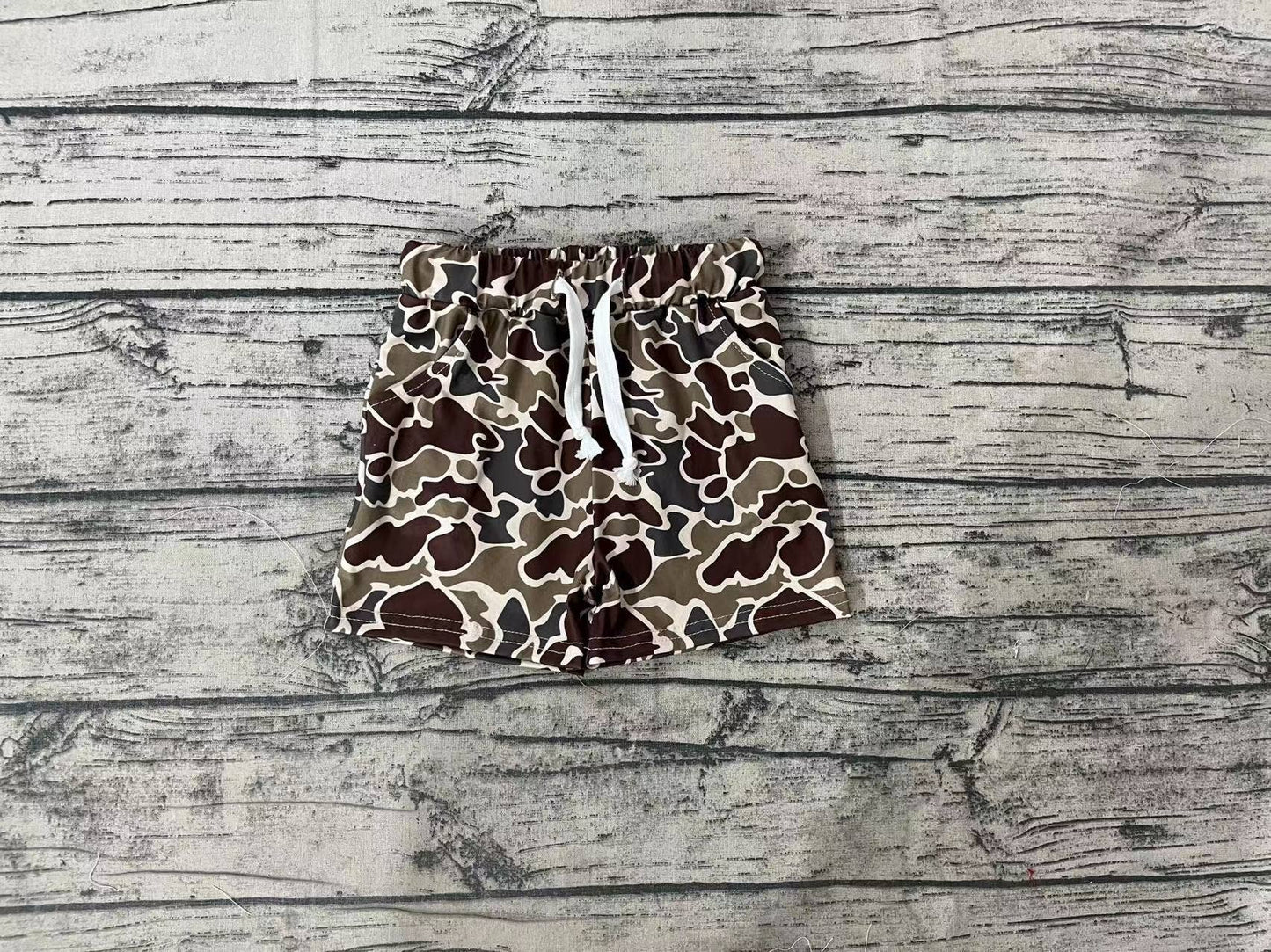 Baby Boys Summer Camo Pockets Bottom Shorts