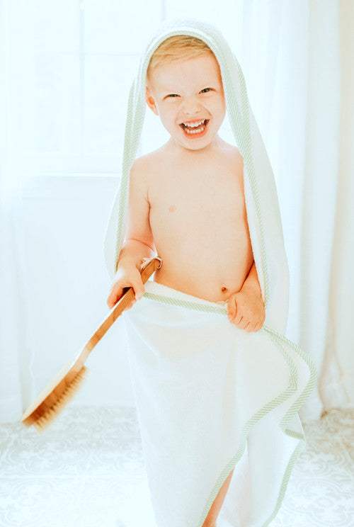 Seersucker Hooded Towel (Miller Collection)