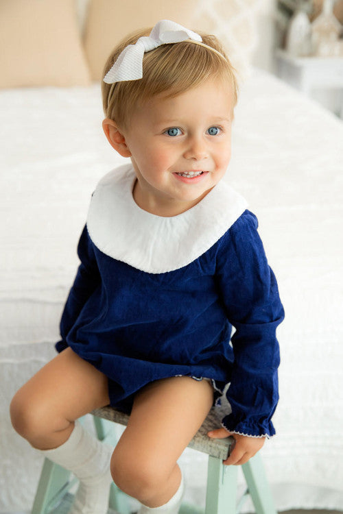 Girls Long Sleeve Bishop Bubble